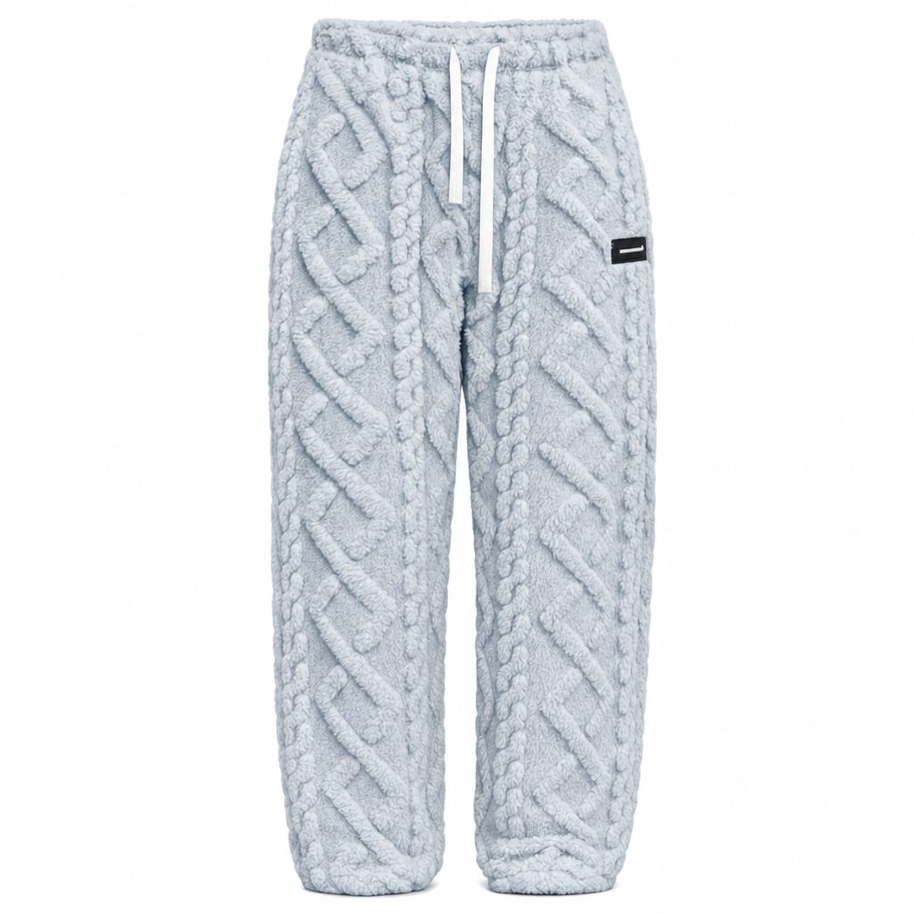 ☁Women's Casual Warm Flannel Lined Lounge Pants