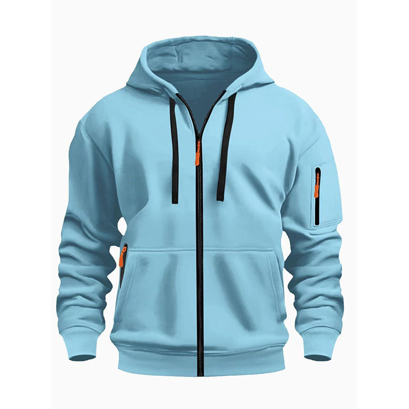Men's Casual Thermal Hooded Jacket