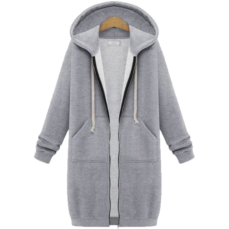 🔥✨Women's Casual Zip up Fleece Hoodies Tunic Sweatshirt