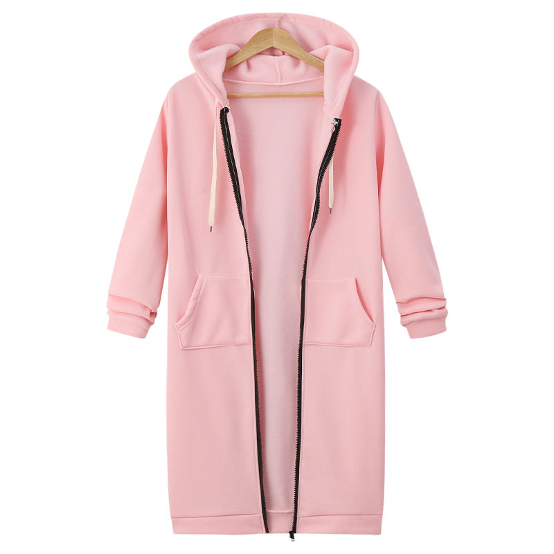 🔥✨Women's Casual Zip up Fleece Hoodies Tunic Sweatshirt