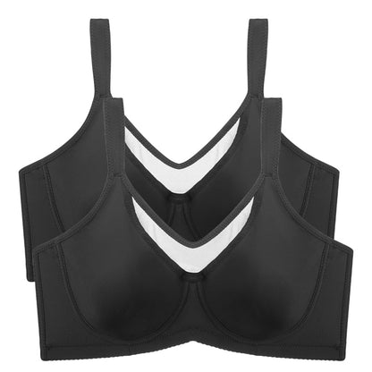 ⏳💞Brand Weekly Promotion Sale✨Underwire Plus-Size Bra – Breathable Mesh, Natural Lift-B