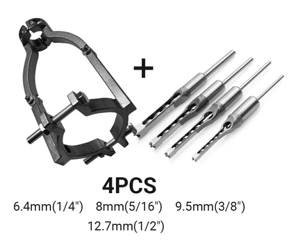 Čtvercový vrtací a upevňovací držák