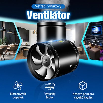 🔥[Super sání] Multifunkční výkonný ztlumený výfukový ventilátor