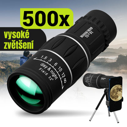 Přenosný monokulární dalekohled s velkým zvětšením🙋‍♂️
