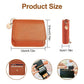 💕RFID Blocking Short Wallet for Women, Mini Card Holder Purse with Key Ring, Coin Pocket & ID Window👛