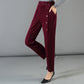 Women's High Waisted Corduroy Warm Pants -  Free Shipping