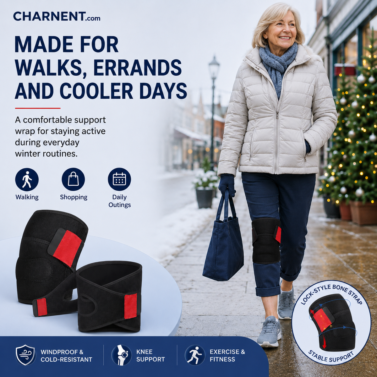 🎉 2026 Sale — Over 50,000 Sold!💞 Winter warm knee guards to prevent cold feet and joint rheumatism