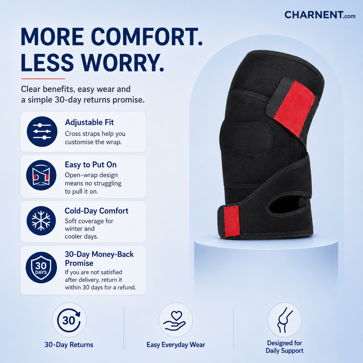 🎉 2026 Sale — Over 50,000 Sold!💞 Winter warm knee guards to prevent cold feet and joint rheumatism