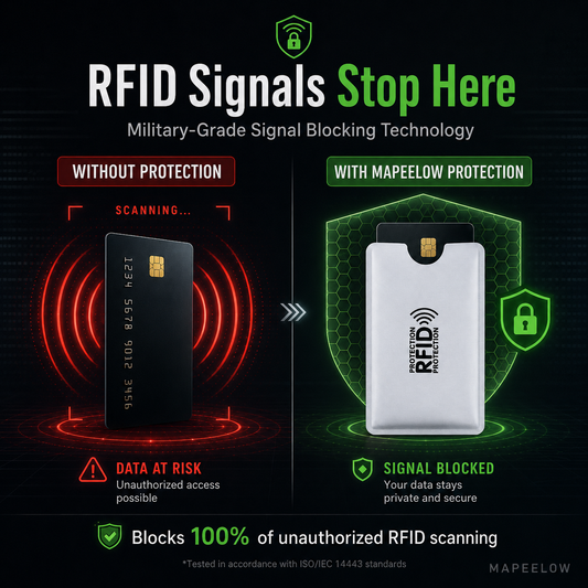 Blokovací pouzdra RFID pro kreditní karty – odolná a voděodolná