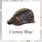 🎩✨ Elegancki Skórzany Beret Damski – Klasyczny, Ciepły i Wygodny 🤎