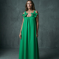 👗 Figurfreundliches Sommer-Maxikleid ✨ Lockerer A-Linien-Schnitt mit Blumenapplikationen & Trägern