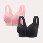 💥👙LAST DAY SALE -BUY 1 GET 1 FREE!!💘CloudComfort Front-Button Cotton Bra – Breathable • Wire-Free • All-Day Support • Non-Padded & Skin-Friendly🌿