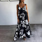🌸Rochie de damă fără mâneci din bumbac cu motive florale✨