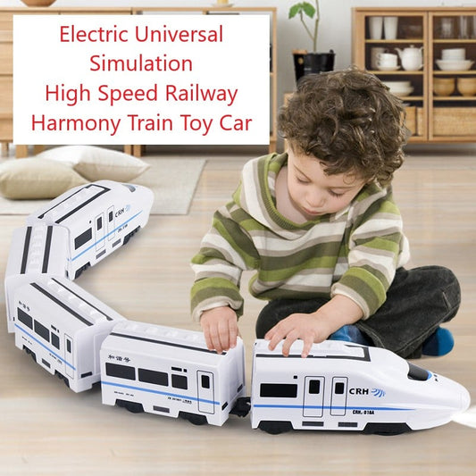 💥💥Elektrický univerzální simulační vysokorychlostní vlak Harmony Train Toy