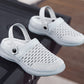 Moda Mesh respirabil jumătate Slip-On Sandale