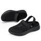 Moda Mesh respirabil jumătate Slip-On Sandale