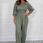 💟👗Femei de vară Elastic talie Elastic talie Jumpsuit