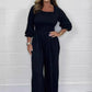 💟👗Femei de vară Elastic talie Elastic talie Jumpsuit