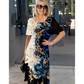 👗 Model floral tridimensional de pe o rochie de vară lejeră pentru femei✨