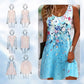 👗 Rochie de Vară fără Mâneci cu Imprimat Floral