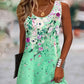 👗 Rochie de Vară fără Mâneci cu Imprimat Floral