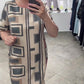 🔥👗Rochie tipărită casual cu mâneci scurte și gât rotund pentru femei