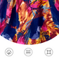 【M-4XL】👗Ženské elegantní šaty s květinovým potiskem🌸 | Střih do A