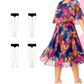 【M-4XL】👗Ženské elegantní šaty s květinovým potiskem🌸 | Střih do A