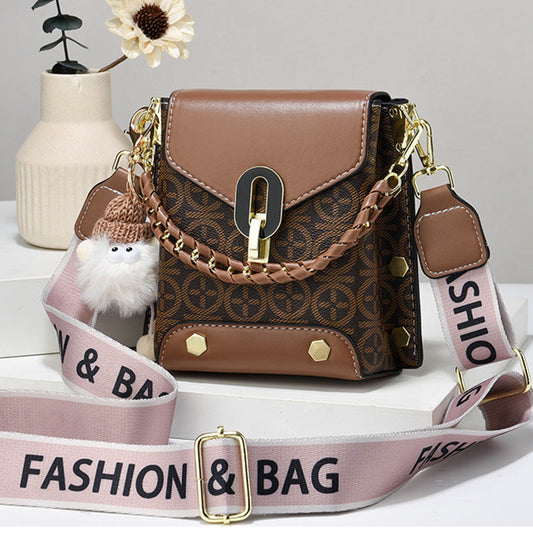 💖💥Dámská módní crossbody nádherná kožená taška
