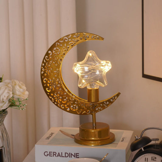 ✨💡Dekorativní stolní lampa s měsíčním světlem LED