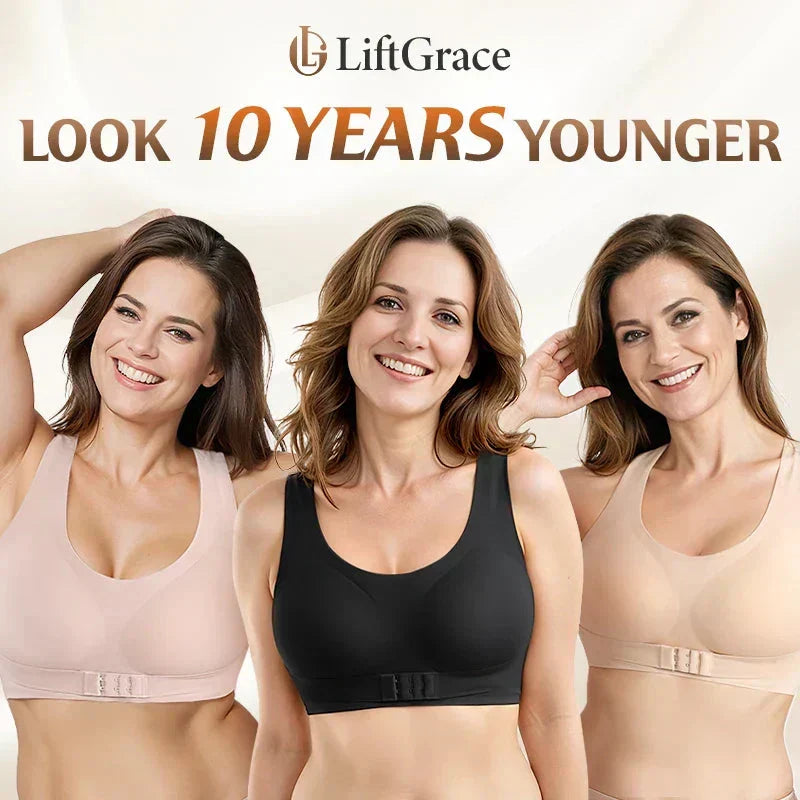 ⚡Front Closure Cross-Back Wireless Posture Bra 2