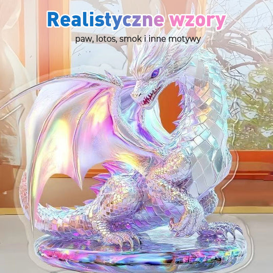 Akrylová barevná figurka zvířete na stůl