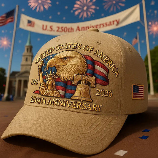 🔥Baseballová čepice k 250. výročí Spojených států amerických🧢🎁