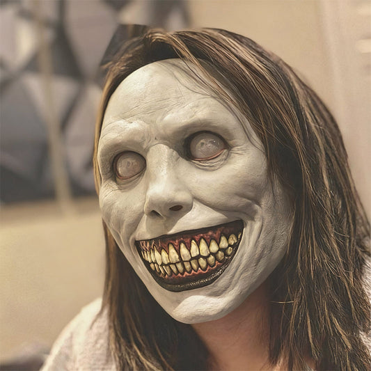 Strašidelná hororová halloweenská maska