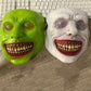 Strašidelná hororová halloweenská maska
