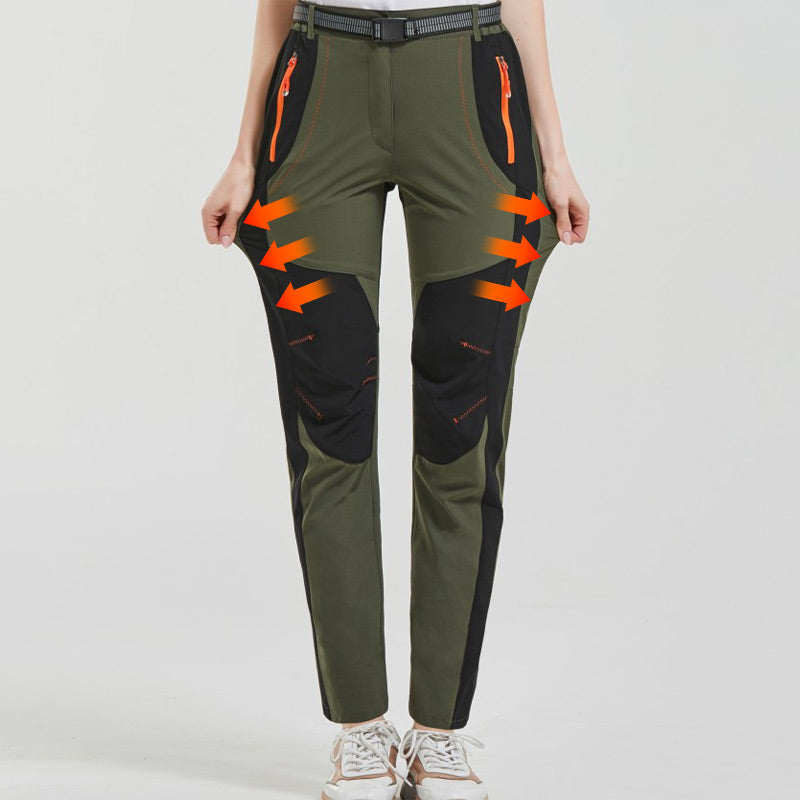 🔥👖Windproof Waterproof Warm Elastic Waist Hiking Pants