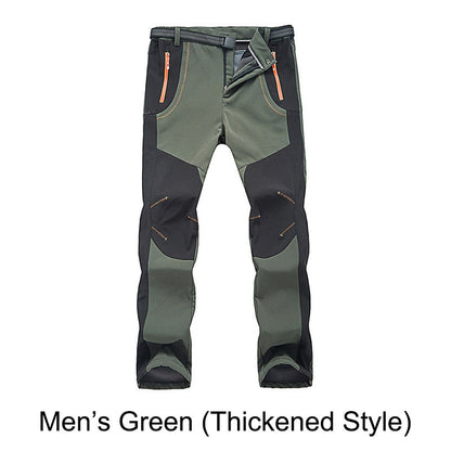 🔥👖Windproof Waterproof Warm Elastic Waist Hiking Pants