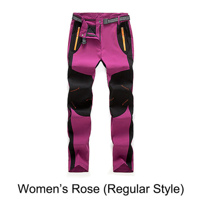 🔥👖Windproof Waterproof Warm Elastic Waist Hiking Pants