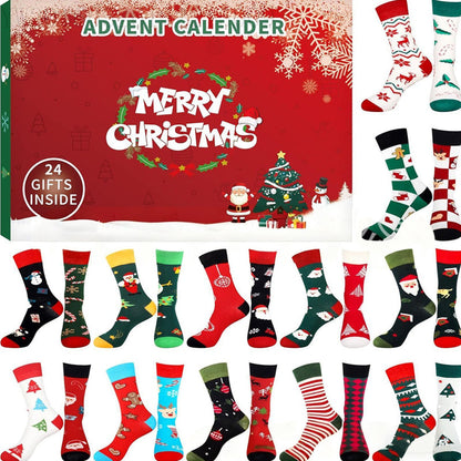 🎅🎄🧦24 Day Christmas Socks Advent Calendar🎁