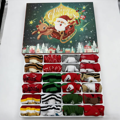 🎅🎄🧦24 Day Christmas Socks Advent Calendar🎁