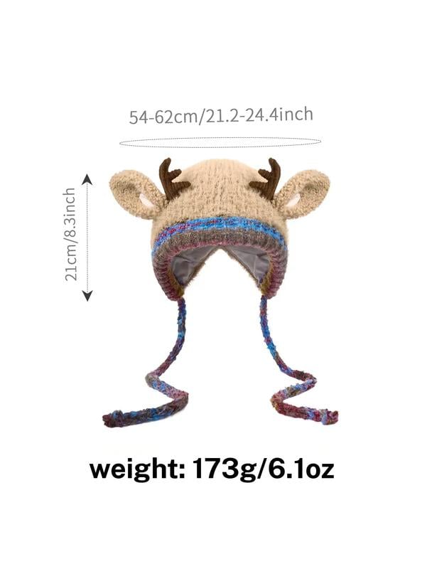 🎁🎄🦌Original design Festive Christmas Antler Hat🧶