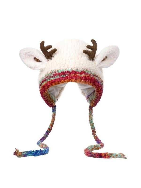 🎁🎄🦌Original design Festive Christmas Antler Hat🧶