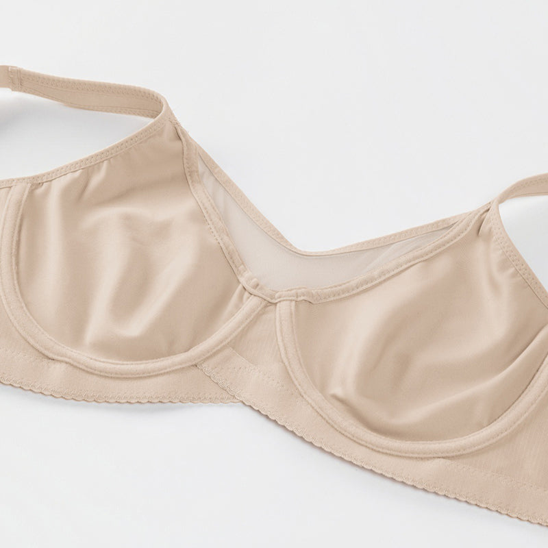 ⏳💞Brand Weekly Promotion Sale✨Underwire Plus-Size Bra – Breathable Mesh, Natural Lift-B