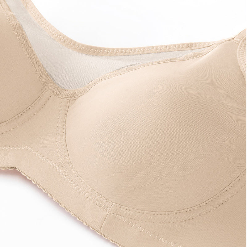 ⏳💞Brand Weekly Promotion Sale✨Underwire Plus-Size Bra – Breathable Mesh, Natural Lift-B