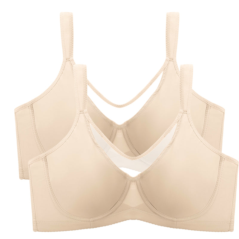 ⏳💞Brand Weekly Promotion Sale✨Underwire Plus-Size Bra – Breathable Mesh, Natural Lift-B