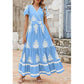 ⏳Limited-time 50% off⏰Women’s Casual V Neck Boho Maxi Dress👗