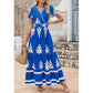 ⏳Limited-time 50% off⏰Women’s Casual V Neck Boho Maxi Dress👗