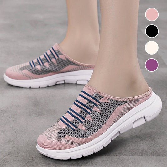 Pohodlné a prodyšné uzavřené pantofle