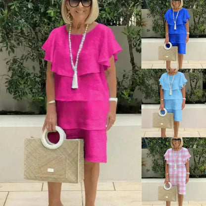 👗 Vrstvené šaty ze šifonu