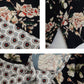 ✨Dámský kardigan s květinovým potiskem, volánkovými rukávy, na uzel, v boho stylu, ležérní a splývavý